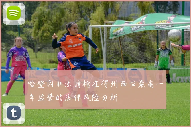 哈登因非法持枪在得州面临最高一年监禁的法律风险分析